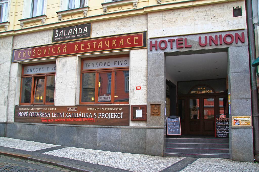 Hotel Union Louny Εξωτερικό φωτογραφία